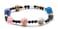 Fesciory Women Solar System Bracelet Universe Galaxy The Eight Planets Guardian Star Natural Stone Beads Bracelet Bangle For MenLava StoneStretch