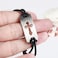 Brital First Communion Gifts Black Stretch Bracelet with Cross First Holy Communication Baptism Gifts