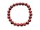 GAF TREASURES Red Jasper Crystal Bead Bracelet 8mm Genuine Red Jasper Stretch Gemstone Bracelet Healing Crystal Bracelet Gift for Men Women 1