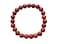 GAF TREASURES Red Jasper Crystal Bead Bracelet 8mm Genuine Red Jasper Stretch Gemstone Bracelet Healing Crystal Bracelet Gift for Men Women 1