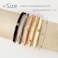 GOOJIDS Surfer Heishi Clay Bead Bracelets for Women Bohemian Stackable Gold Plated Beaded Stretch Bracelets Elastic Layering Friendship Bracelets Set Boho Jewelry