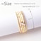 GOOJIDS Surfer Heishi Clay Bead Bracelets for Women Bohemian Stackable Gold Plated Beaded Stretch Bracelets Elastic Layering Friendship Bracelets Set Boho Jewelry