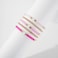 GOOJIDS Surfer Heishi Clay Bead Bracelets for Women Bohemian Stackable Gold Plated Beaded Stretch Bracelets Elastic Layering Friendship Bracelets Set Boho Jewelry