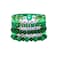 GOOJIDS Surfer Heishi Clay Bead Bracelets for Women Bohemian Stackable Gold Plated Beaded Stretch Bracelets Elastic Layering Friendship Bracelets Set Boho Jewelry