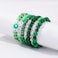GOOJIDS Surfer Heishi Clay Bead Bracelets for Women Bohemian Stackable Gold Plated Beaded Stretch Bracelets Elastic Layering Friendship Bracelets Set Boho Jewelry