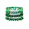 GOOJIDS Surfer Heishi Clay Bead Bracelets for Women Bohemian Stackable Gold Plated Beaded Stretch Bracelets Elastic Layering Friendship Bracelets Set Boho Jewelry