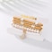 GOOJIDS Surfer Heishi Clay Bead Bracelets for Women Bohemian Stackable Gold Plated Beaded Stretch Bracelets Elastic Layering Friendship Bracelets Set Boho Jewelry