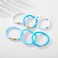 GOOJIDS Surfer Heishi Clay Bead Bracelets for Women Bohemian Stackable Gold Plated Beaded Stretch Bracelets Elastic Layering Friendship Bracelets Set Boho Jewelry