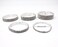 Honbay Bridal 5pcs 12345 Row Rhinestone Stretch Bracelet for Wedding Party or Pageant