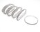 Honbay Bridal 5pcs 12345 Row Rhinestone Stretch Bracelet for Wedding Party or Pageant
