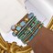 IFKM 8PCS Beaded Bracelets for Women Multilayered Stackable Strand Stretch Bead Bracelet Pack Handmade Trendy Bohemian Charm Jewelry Blue