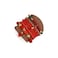 IFKM 8PCS Beaded Bracelets for Women Multilayered Stackable Strand Stretch Bead Bracelet Pack Handmade Trendy Bohemian Charm Jewelry Red