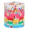 Junkin 12 Pieces Preppy Surfer Heishi Bracelets Stackable Colorful Beaded Stretch Elastic Bohemia Jewelry Summer Beach Gift for Women Classic Style