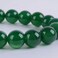 Justinstones Green Agate Gemstone 10mm Round Beads Stretch Bracelet 7 Inch Unisex