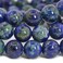 Justinstones Lapis Chrysocolla Gemstone 10mm Round Beads Stretch Bracelet 7 Inch Unisex
