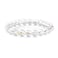 Justinstones Natural A Grade Clear Quartz Rock Crystal Gemstone 8mm Round Beads Stretch Bracelet 7 Inch Unisex