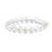 Justinstones Natural A Grade Clear Quartz Rock Crystal Gemstone 8mm Round Beads Stretch Bracelet 7 Inch Unisex