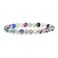 Justinstones Natural A Grade Fluorite Gemstone 6mm Round Beads Stretch Bracelet 65 Inch