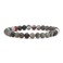 Justinstones Natural African Bloodstone Gemstone 6mm Round Beads Stretch Bracelet 65 Inch