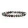 Justinstones Natural African Bloodstone Gemstone 6mm Round Beads Stretch Bracelet 65 Inch