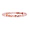 Justinstones Natural Angel Amphibole Phantom Quartz Gemstone 6mm Round Beads Stretch Bracelet 65 Inch