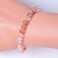 Justinstones Natural Angel Amphibole Phantom Quartz Gemstone 6mm Round Beads Stretch Bracelet 65 Inch