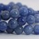 Justinstones Natural Blue Aventurine Rock Crystal Gemstone 8mm Round Beads Stretch Bracelet 7 Inch Unisex
