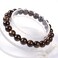 Justinstones Natural Bronzite Gemstone 8mm Round Beads Stretch Bracelet 7 Inch Unisex