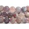 Justinstones Natural Pink Tourmaline Gemstone 8mm Round Beads Stretch Bracelet 7 Inch