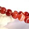 Justinstones Natural Red Banded Agate Gemstone 8mm Round Beads Stretch Bracelet 7 Inch Unisex