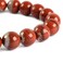 Justinstones Natural Red River Jasper Gemstone 8mm Round Beads Stretch Bracelet 7 Inch Unisex