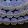 Justinstones Synthetic Opalite Moonstone 10mm Round Beads Stretch Bracelet 7 Inch Unisex