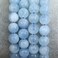 Keleny Natural Blue Aquamarine Quartzite Gemstones 8mm Round Beads Crystal Stretch Bracelets 7 Inch Unisex
