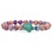 KoaKoa Sparkle Sea Turtle Tracking Bracelet helps save sea turtles one size fits most Men and Women Purple