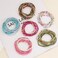 Pingyongchang Boho Colorful Handmade Stackable Bead Bracelets Set Multicolor Seed Layered Stretch Bangle Bracelets Vaction Beach Trendy Jewelry Gifts for WomenGreen