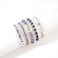 RISHEGAE Crystal Heishi Beaded Bracelet for Women Stackable Bracelet Layering Friendship Summer Stretch Bracelets for Women