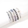 RISHEGAE Crystal Heishi Beaded Bracelet for Women Stackable Bracelet Layering Friendship Summer Stretch Bracelets for Women