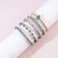 RISHEGAE Heishi Beaded Stretch Bracelets for Women Stackable Polymer Clay Beads Bracelets Friendship Boho Summer Beach Bracelet Jewelry Set