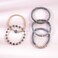 RISHEGAE Heishi Beaded Stretch Bracelets for Women Stackable Polymer Clay Beads Bracelets Friendship Boho Summer Beach Bracelet Jewelry Set