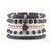 RISHEGAE Heishi Beaded Stretch Bracelets for Women Stackable Polymer Clay Beads Bracelets Friendship Boho Summer Beach Bracelet Jewelry Set