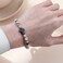 Softones 6mm Cross Beaded Bracelet for Women Natural Stone Stretch Link Prayer Bracelet for Women71
