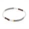 Sonateomber Tila Flat Beaded Stretch Strand Bracelets for Women Trendy Unique Friendship Handmade Colorful Square Seed Beads Bracelet Stackable Jewelry Friend