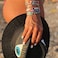 Sonateomber Tila Flat Beaded Stretch Strand Bracelets for Women Trendy Unique Friendship Handmade Colorful Square Seed Beads Bracelet Stackable Jewelry Friend