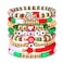 XOCARTIGE Surfer Heishi Bracelets for Women Stackable Rainbow Vinyl Disc Clay Beaded Stretch Bracelets Elastic Layering Friendship Bracelets Boho Summer Beach Jewelry Christmas 5