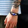 Dtexhif Black Leather Zodiac Spirit Bracelet 12 Constellation BraceletsGemini