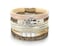 Fesciory Leather Wrap Bracelets for Women Boho Leopard MultiLayer Crystal Beads Cuff Bracelet Jewelry Tree of LifeBeige