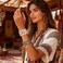 Long tiantian Leather Bracelets for Women Warp Bracelet Stackable Boho Layered Bracelet Chunky Heart Trendy Birthday Gifts for Her