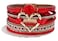 Long tiantian Leather Bracelets for Women Warp Bracelet Stackable Boho Layered Bracelet Chunky Heart Trendy Birthday Gifts for Her