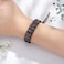 Plumiss Boho Handmade Chakra Bracelets Leather Purple Imperial Jasper Bead Wrap bracelet for Women Men