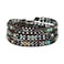 Plumiss Boho Natural 4mm African Turquoise Beads Stone 3 Wraps Bracelet Jewelry for Women Men